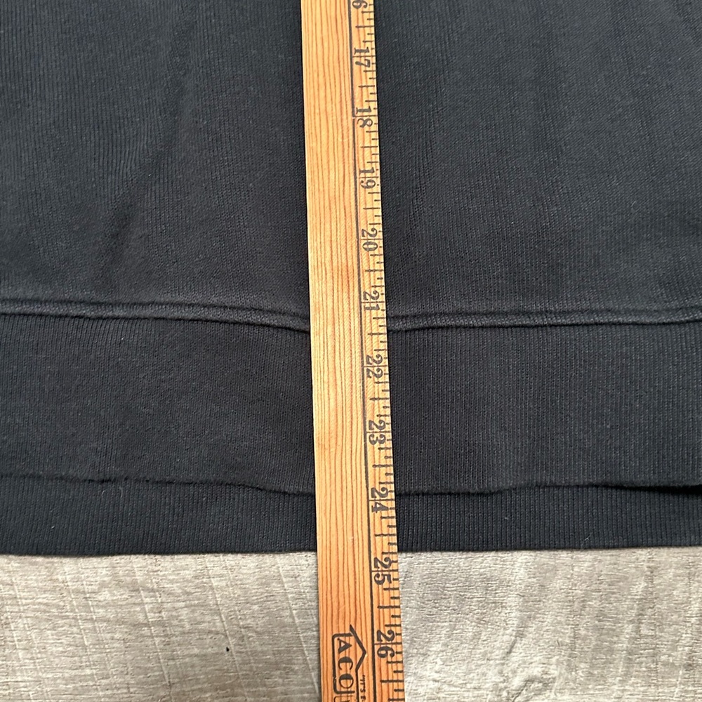 Womens Duluth Medium 8 10 Black Fleece Sweatshirt Crew Pullover Long Sleeve - Picture 7 of 9